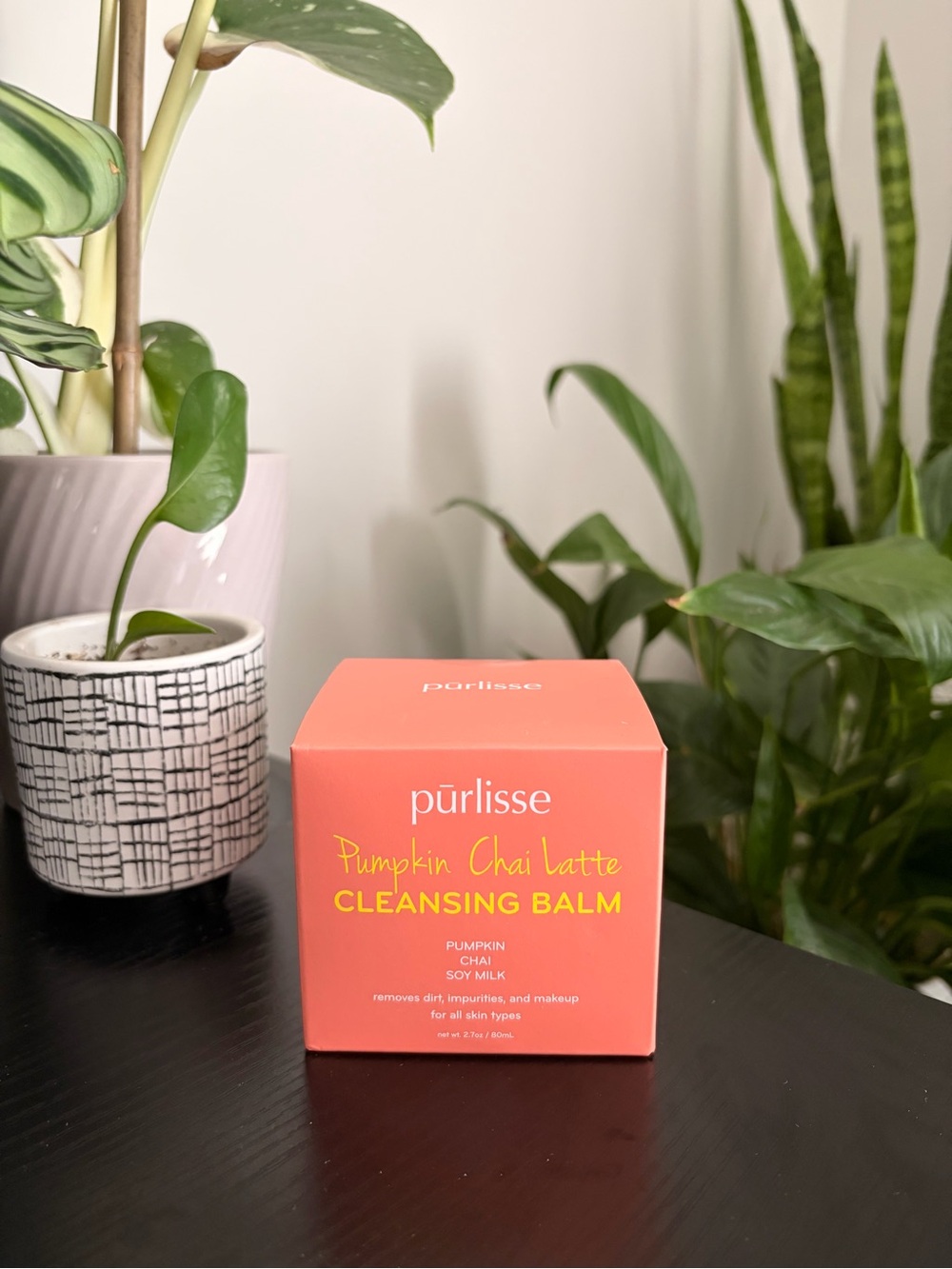 purlisse Pumpkin Chai Latte Cleansing Balm